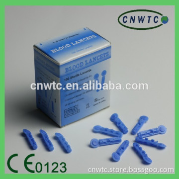 sterile disposable twist blood lancet